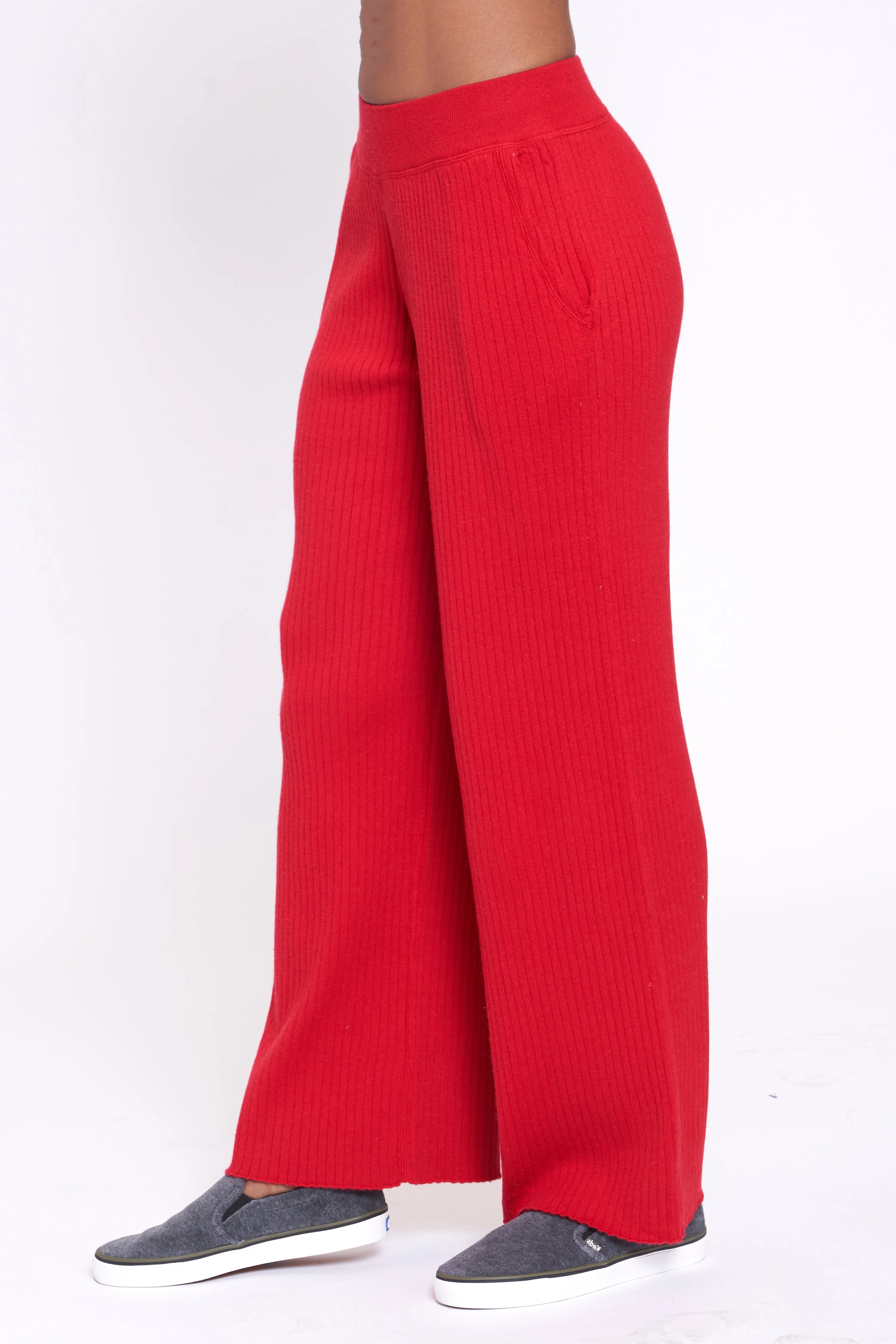 ROSEWOOD RIBBED PANT