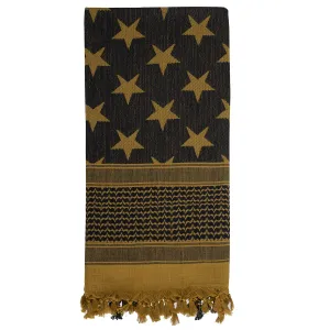Rothco Stars and Stripes US Flag Shemagh Tactical Desert Keffiyeh Scarf