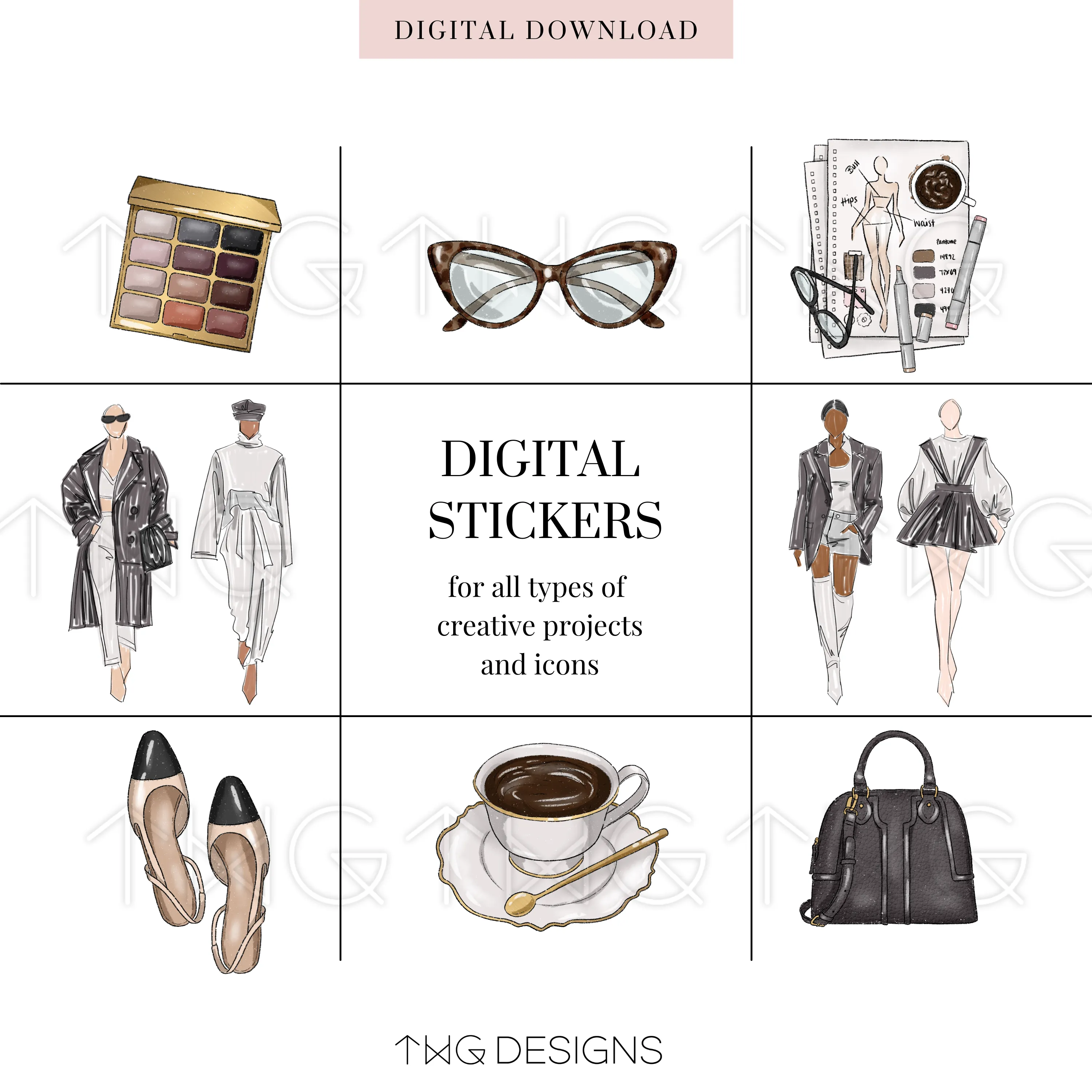 Runway Clipart Collection