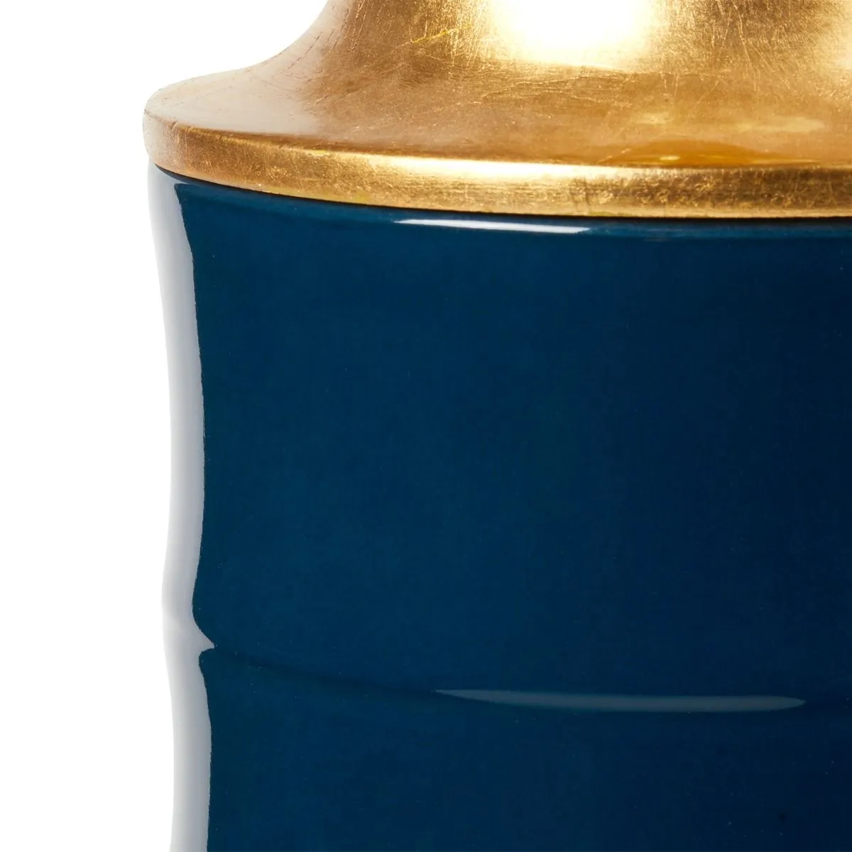 Saigon Lamp Without Shade / Navy Blue