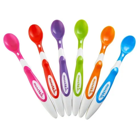 【SALE】Munchkin Soft-Tip Infant Spoon, 6 Count