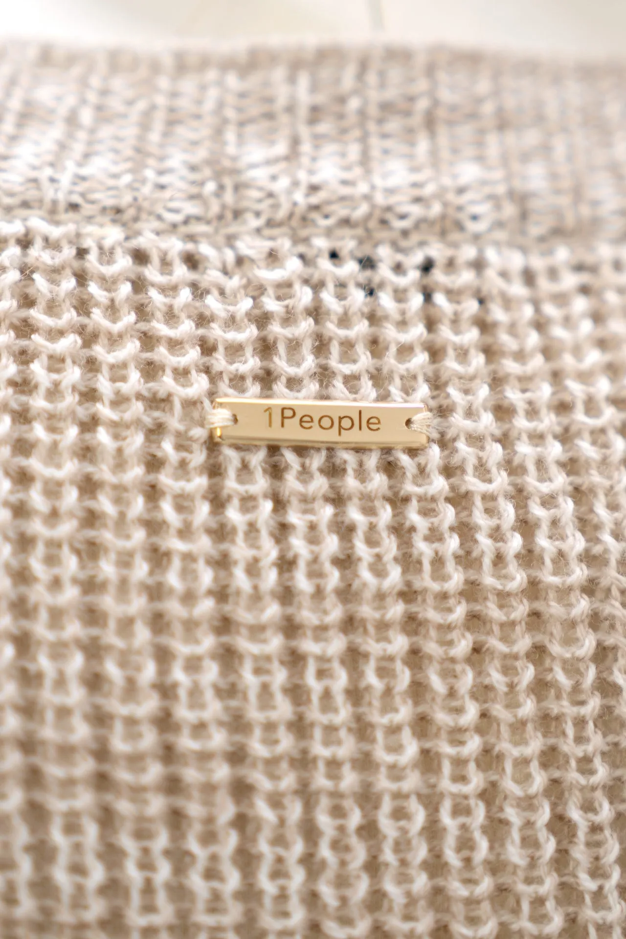 Salzburg Sand Beige Wool Cocoon Cardigan