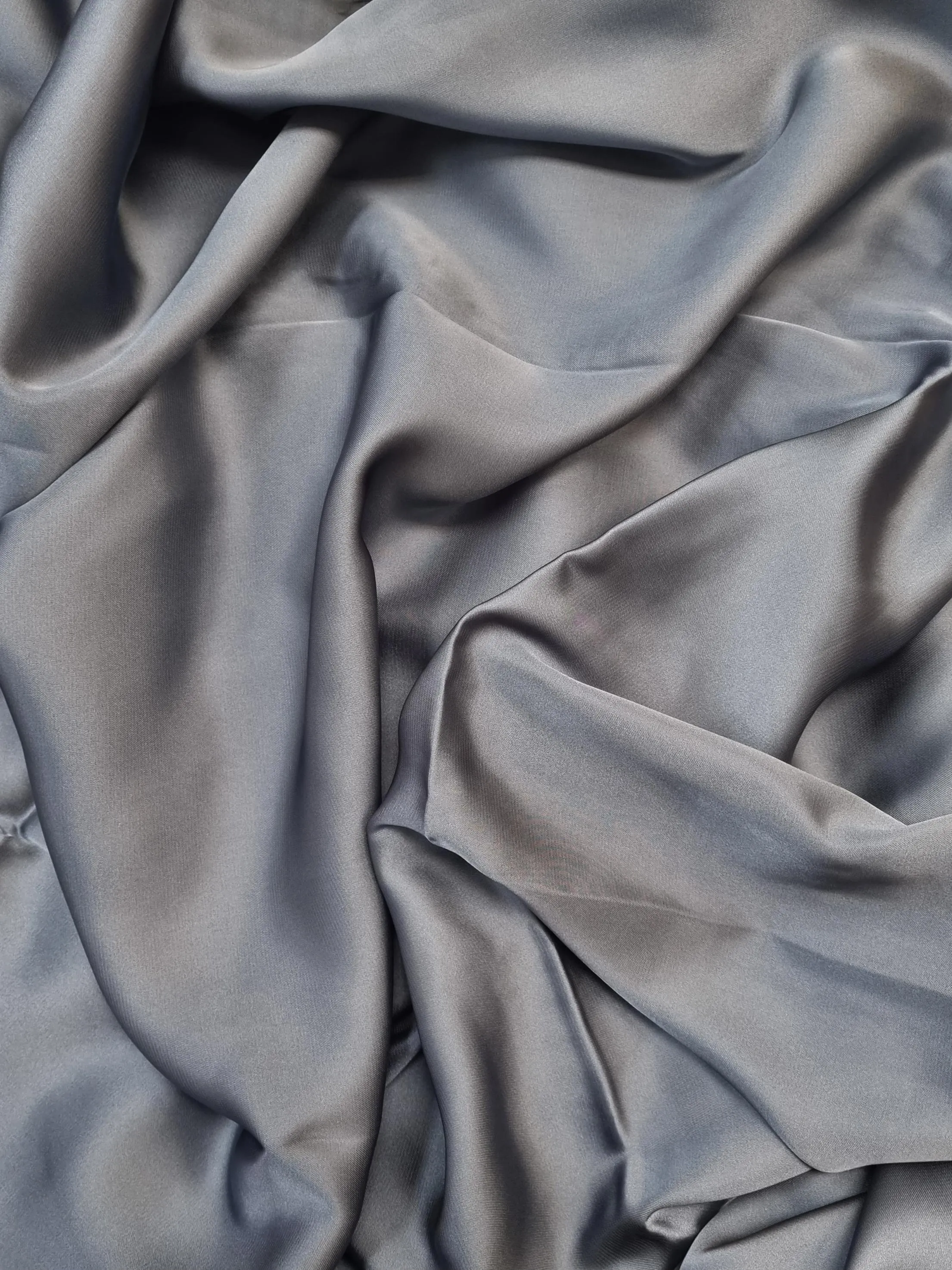 Satin Hijab - Grey