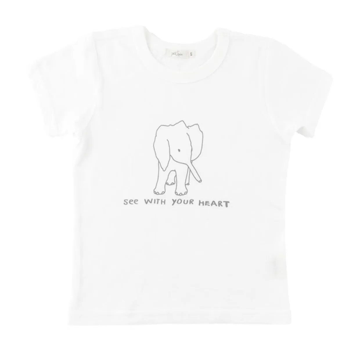 'see with your heart' tee