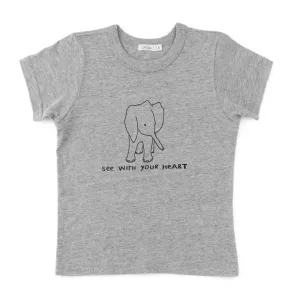 'see with your heart' tee