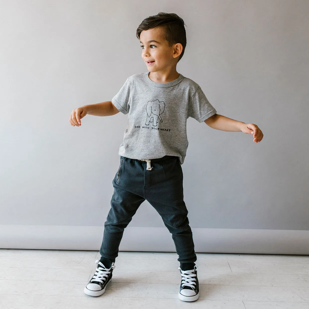 'see with your heart' tee