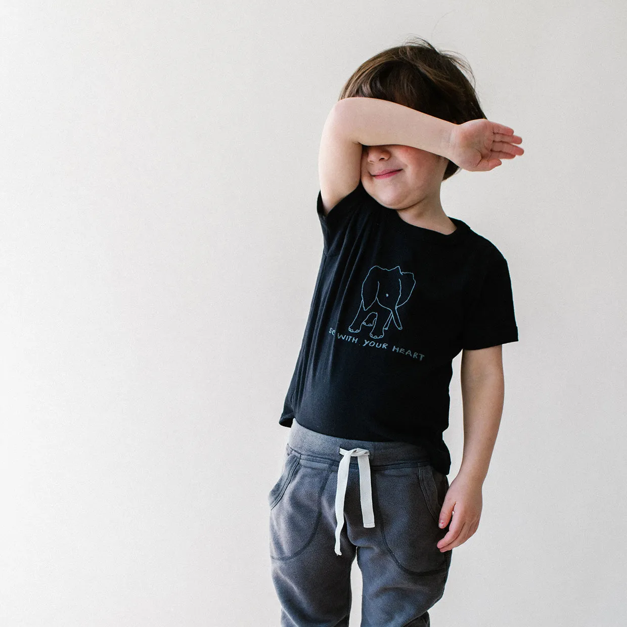 'see with your heart' tee