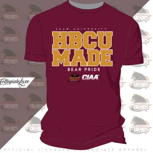 SHAW Univ | HBCU MADE Maroon Unisex Tees (**)