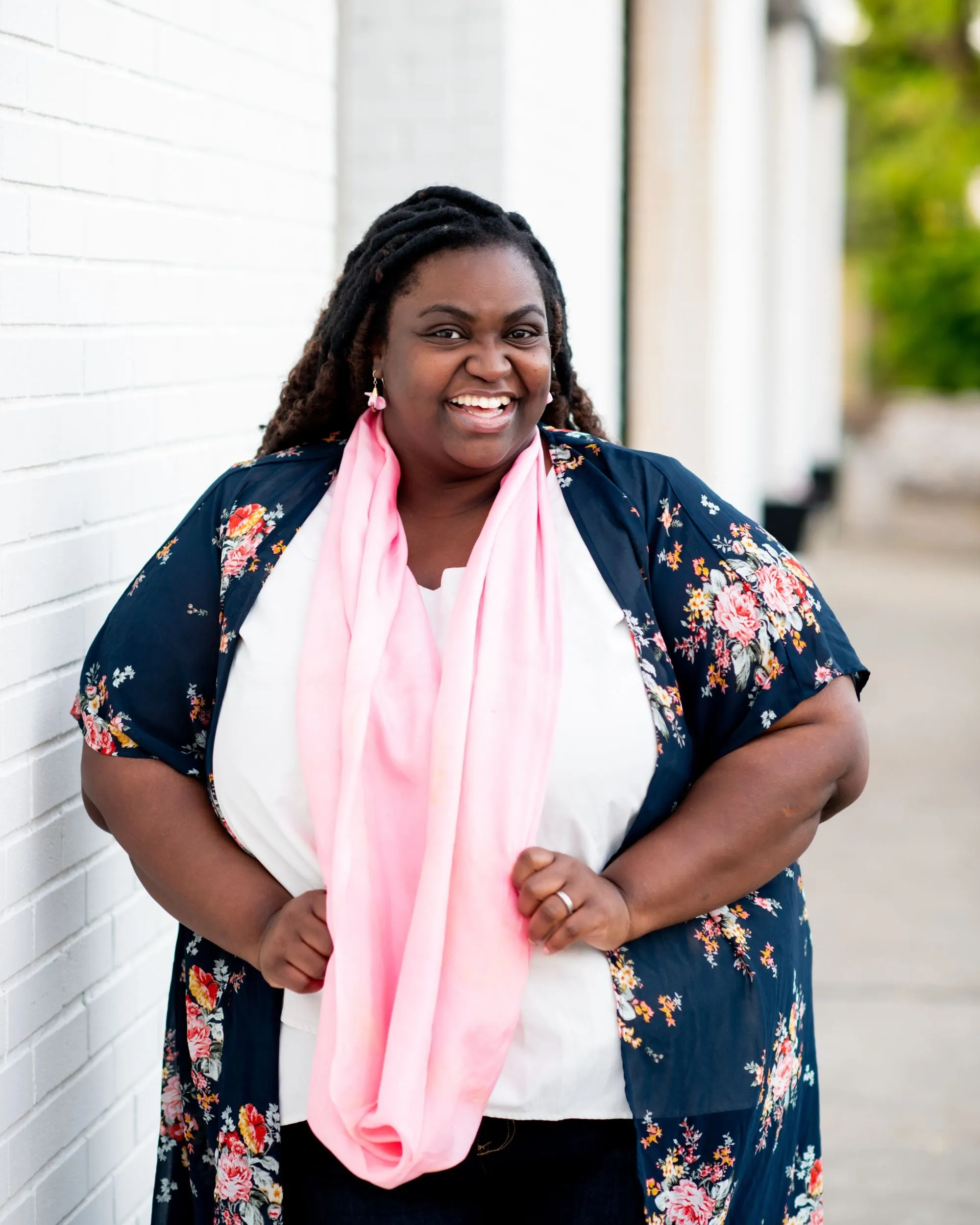 Shell Pink Silk Scarf - October