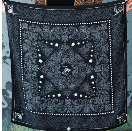 Silk Scarf Wild Rag Scarves