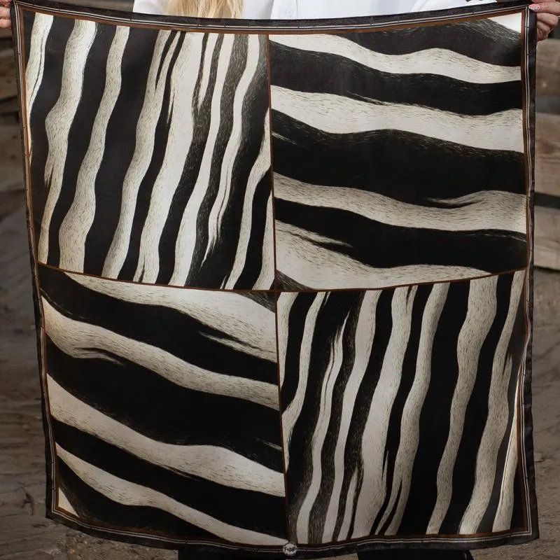 Silk Scarf Wild Rag Scarves