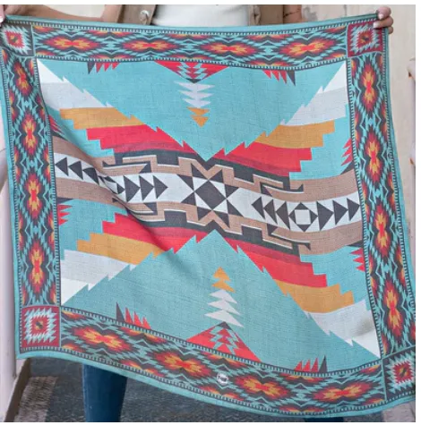 Silk Scarf Wild Rag Scarves