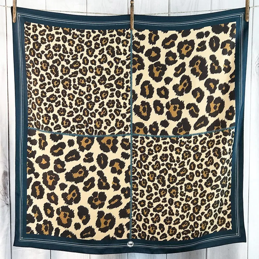 Silk Scarf Wild Rag Scarves