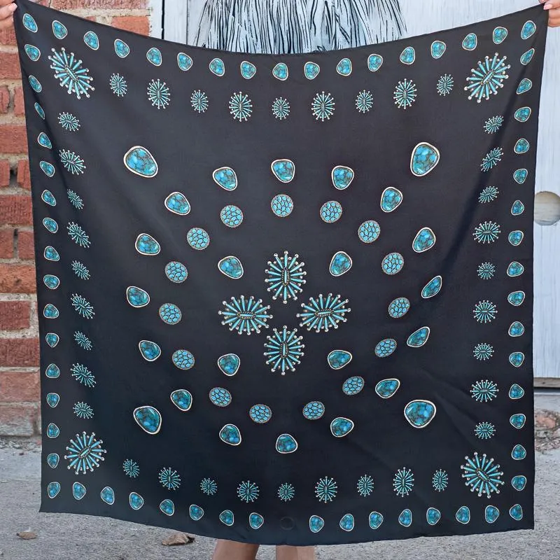 Silk Scarf Wild Rag Scarves