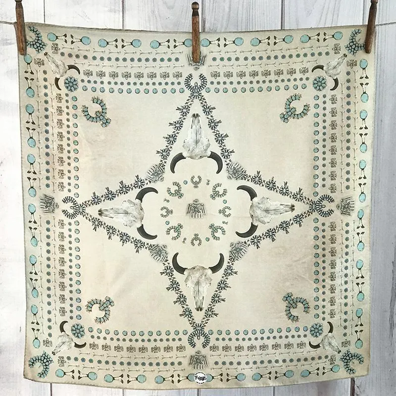 Silk Scarf Wild Rag Scarves