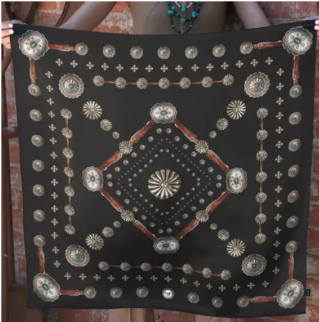 Silk Scarf Wild Rag Scarves