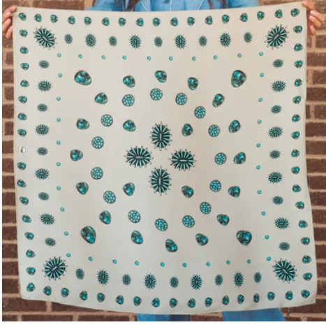 Silk Scarf Wild Rag Scarves