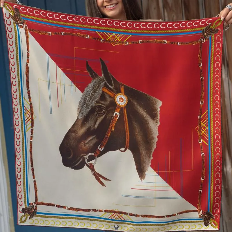 Silk Scarf Wild Rag Scarves