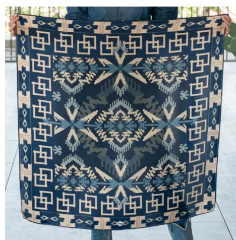 Silk Scarf Wild Rag Scarves