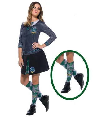 Slytherin Harry Potter House Socks