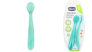 Soft Silicone Spoon 2Pcs 6M 