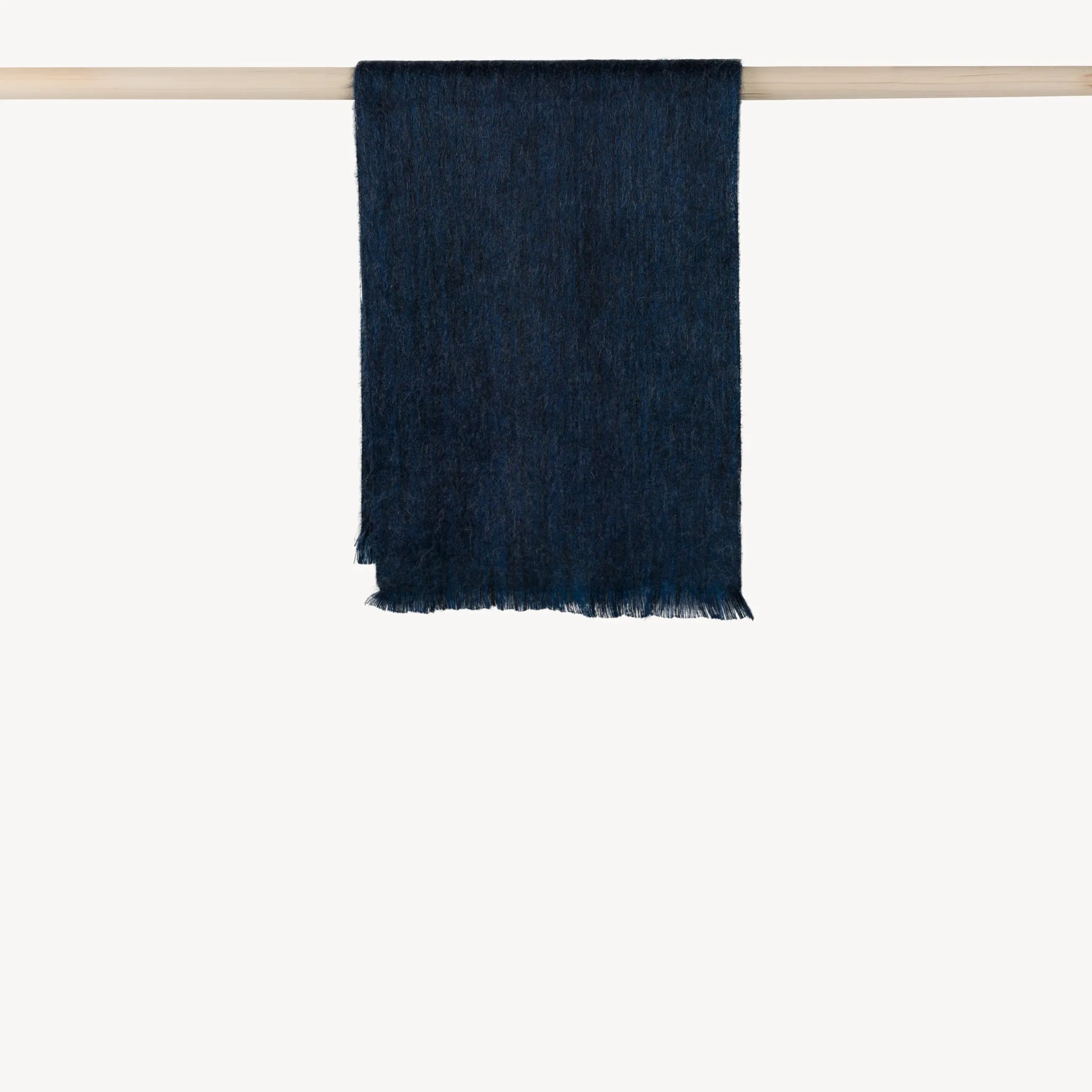 Solid Alpaca Seamless Scarf