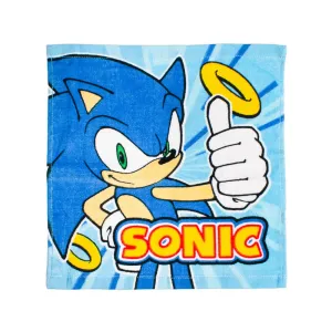Sonic The Hedgehog Face Cloth