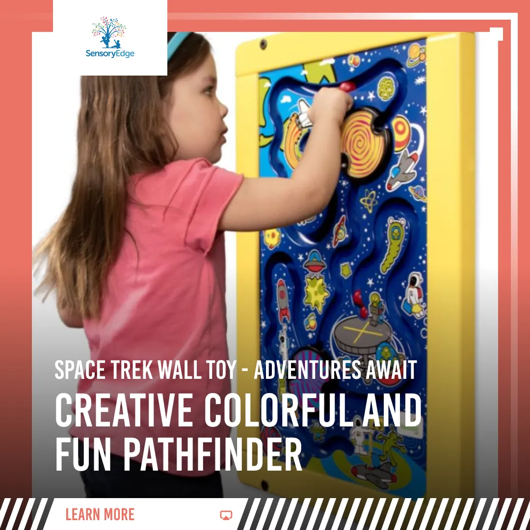 Space Trek Wall Activity Toy