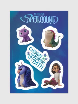 Spellbound Characters Sticker Sheet