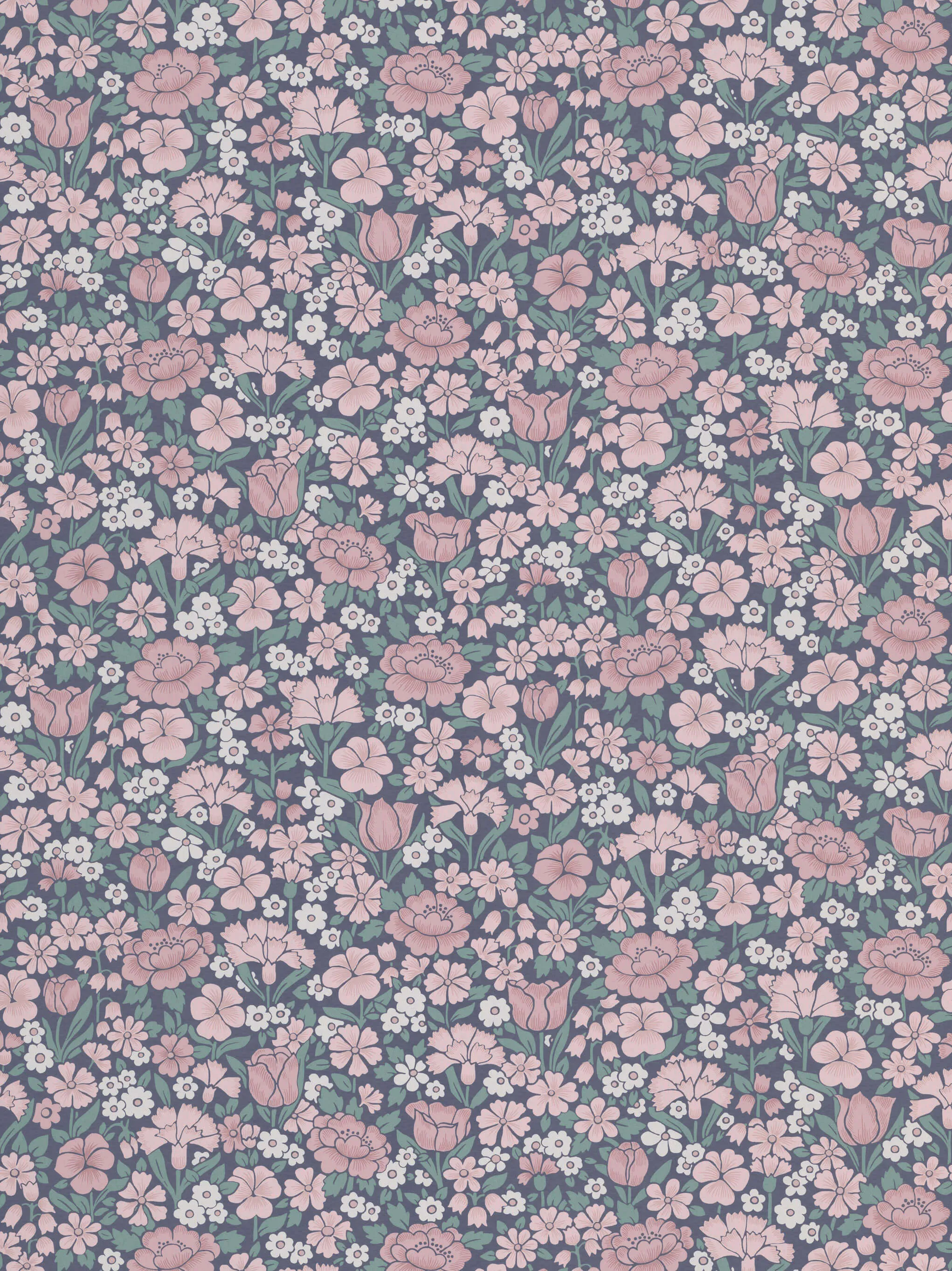 Spring Flowers Wallpaper by Little Greene