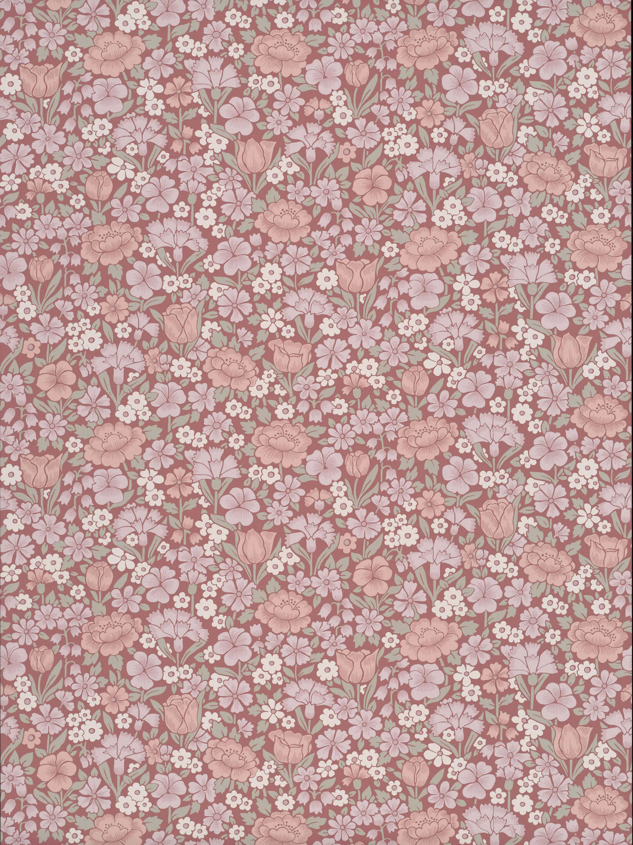 Spring Flowers Wallpaper by Little Greene