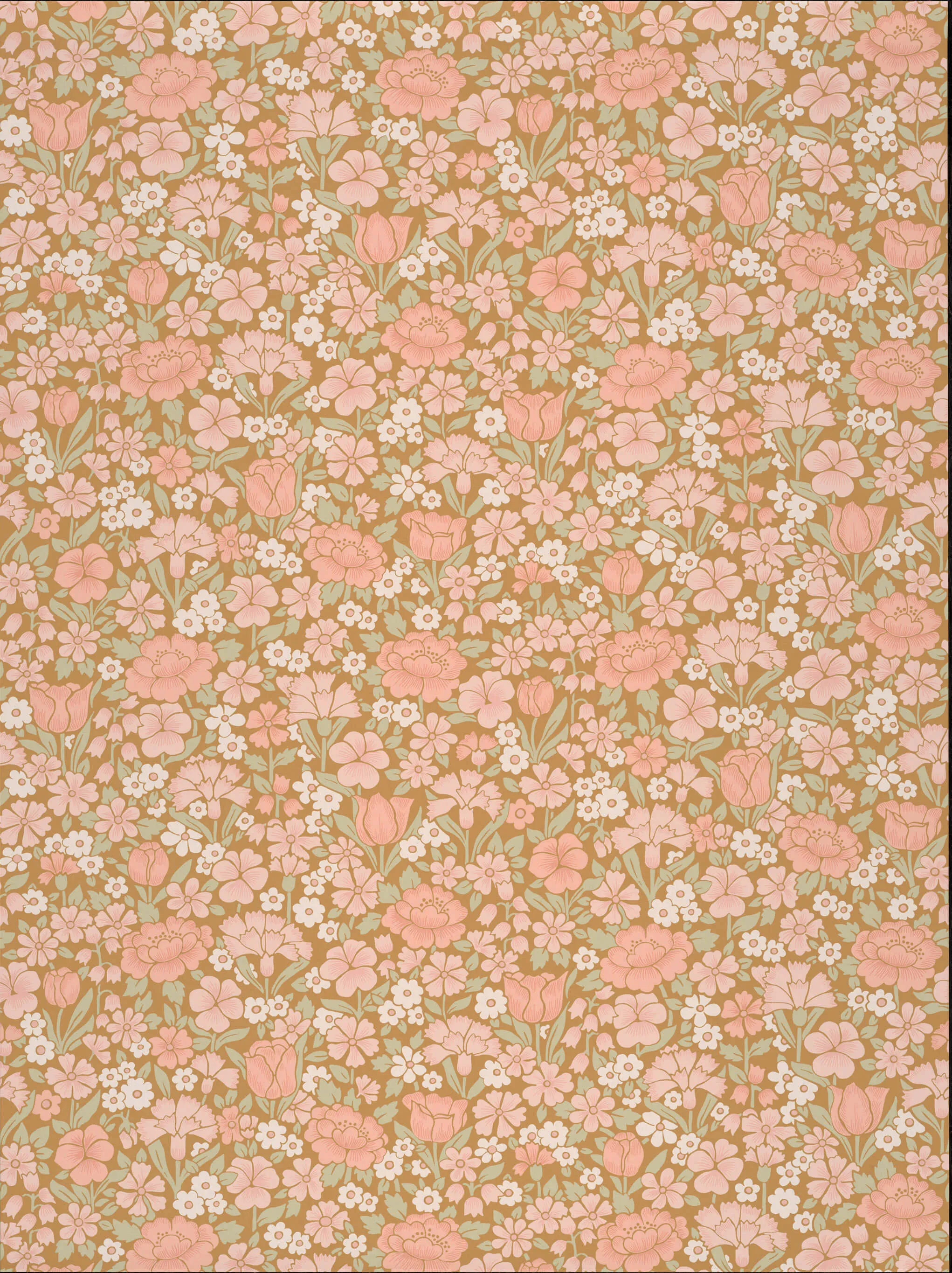 Spring Flowers Wallpaper by Little Greene