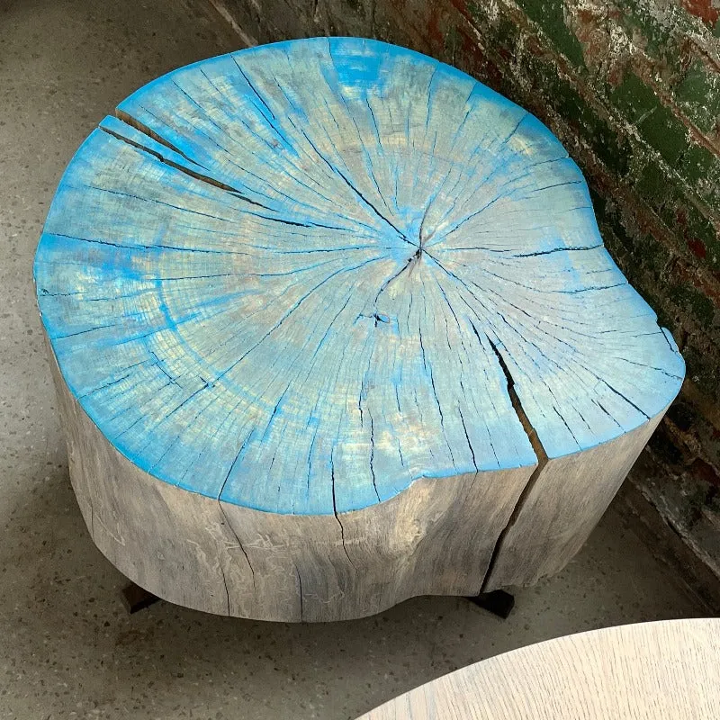 Sputnik Table | Live Edge Round Side Table