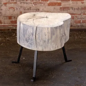 Sputnik Table | Live Edge Round Side Table