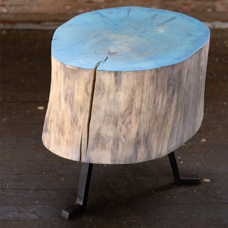 Sputnik Table | Live Edge Round Side Table