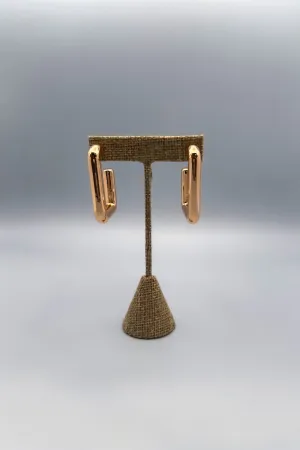 square bubble earrings