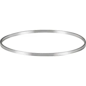 Sterling Silver 2.25 mm Bangle Bracelet