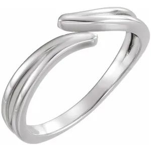 Sterling Silver Bypass Ring