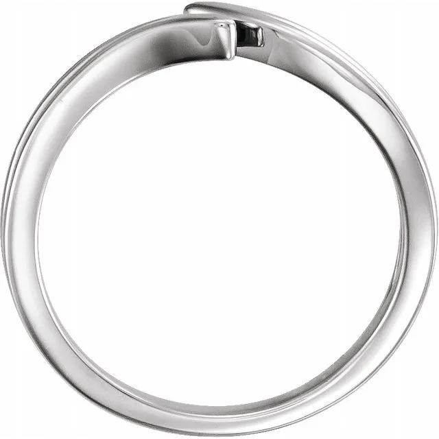 Sterling Silver Bypass Ring