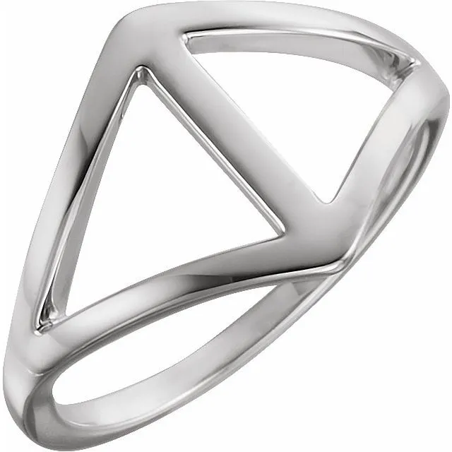 Sterling Silver Freeform Ring