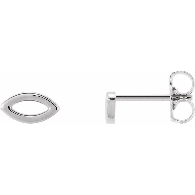 Sterling Silver Geometric Earrings