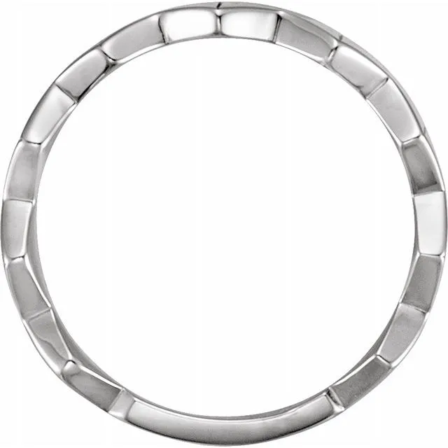 Sterling Silver Geometric Ring