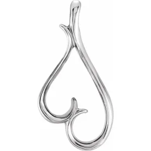 Sterling Silver Heart Pendant
