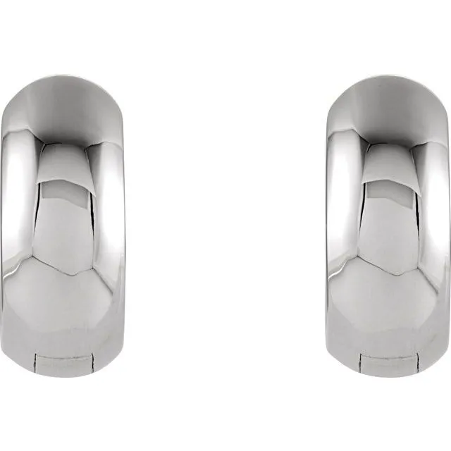 Sterling Silver Hinged Earring