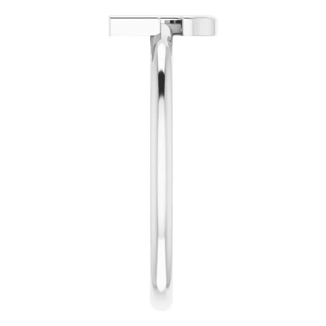 Sterling Silver Initial G Ring
