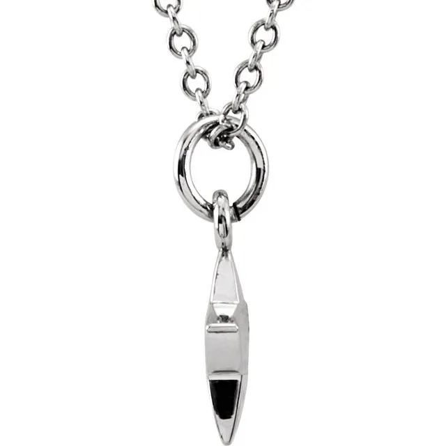 Sterling Silver Star 16-18" Necklace