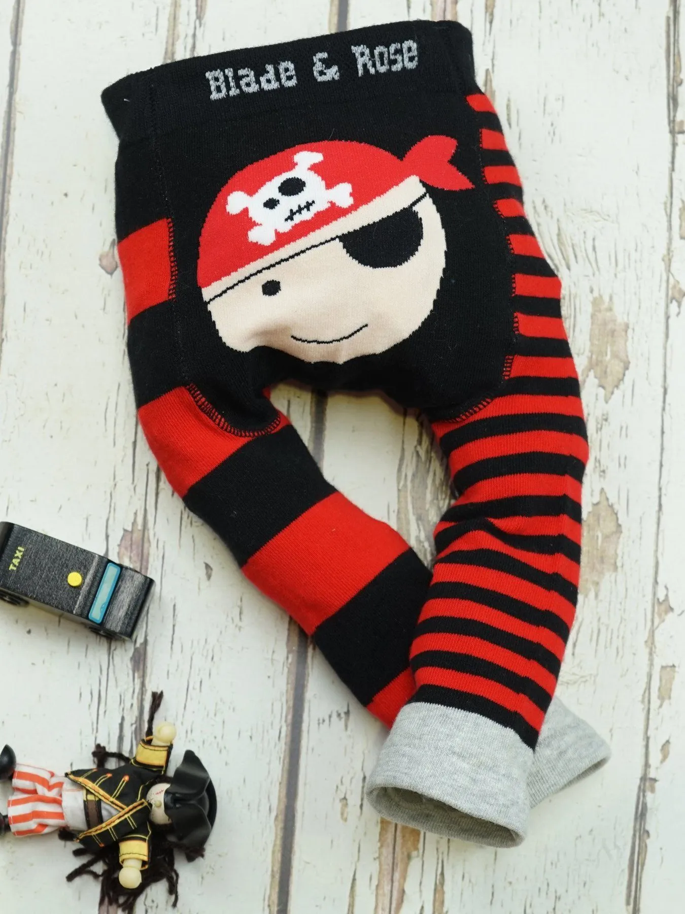 Striped Pirate Socks