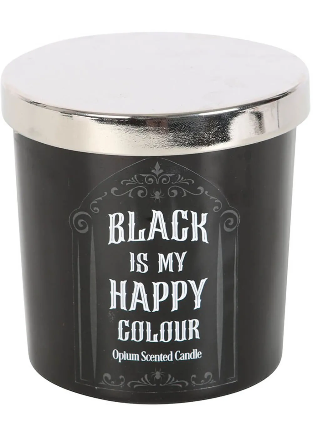 Succubus Home Black Is My Happy Colour Opium Scented Candle Black