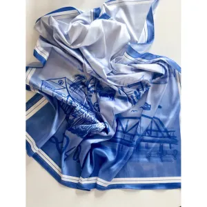 Sullivan's Island Square Scarf