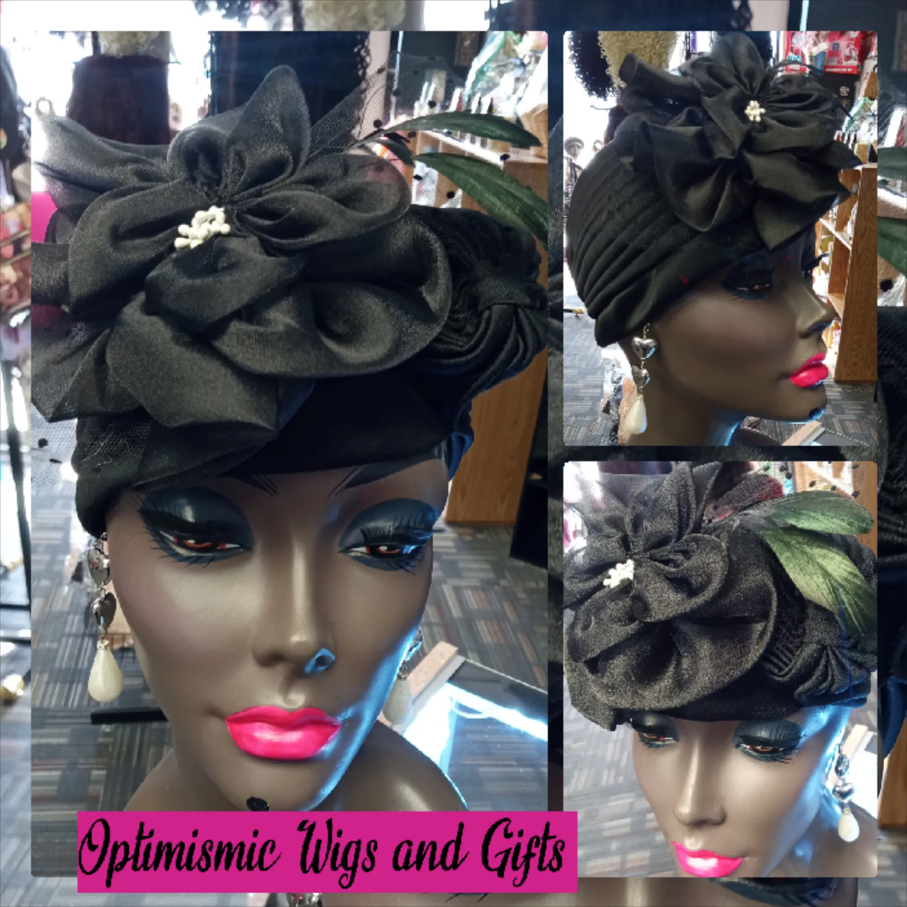 Sunday Glory Headwraps $17 Optimismic Wigs and Gifts Shop West St Paul